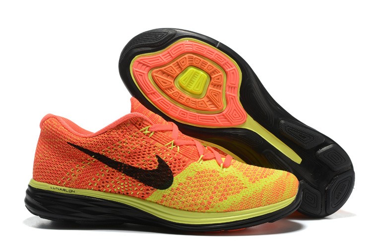 nike flyknit lunar 1 homme jaune
